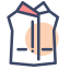 Vest Icon, outerwear,vest