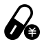 Inpatient Medication Cost Icon, medication,cost
