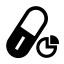 Inpatient Medication Ratio Icon, medication,ratio