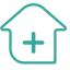 Rehabilitation Center Icon, center,house,rehabilitation