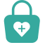 Rehabilitation Products Icon, bag,products,rehabilitation