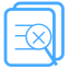 Bad Record Recognition Icon, bad record recognition,document,cross