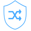 Big Data Cross - Validation Icon, data cross - validation,shield,arrows