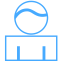 Identity Feature Icon, circle,identity feature,person