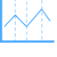 Industry Index Icon, industry index,line graph,analysis