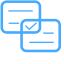 Mass List Matching Icon, checkmark,documents,list matching