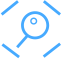 Merchant Quality Recognition Icon, magnifying glass,merchant quality,recognition