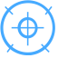 Precise Recognition Icon, crosshair,precise recognition,target