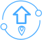 Quick Seamless Docking Icon, seamless docking,house,location pin