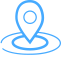 Wide Application Icon, application scope,location pin,wide use