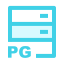 PG Database Icon, PG,database