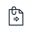 Case Transfer Icon, case,document,transfer