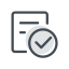 Decision Icon, decision,document,checkmark