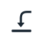 Issue Down Icon, issue,down,arrow