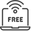 Free Wifi Icon, free wifi,hotel amenity,internet