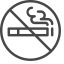 No Smoking Icon, hotel rule,no smoking,prohibition