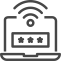 Wifi Password Icon, hotel amenity,internet,wifi password