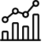Analytics Graph Bar Icon, analytics,graph,stats