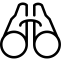 Binocular Icon, binocular,observation,viewing