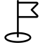 Golf Hole Icon, golf,hole,sport