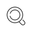 Magnifying Glass Icon, magnifier,search
