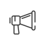Megaphone Icon, announcement,megaphone