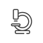 Microscope Icon, microscope,science