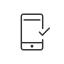 Phone Check Icon, phone,check