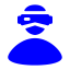 VR Icon, VR,goggles