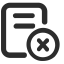 Void Icon, cancel,document,void