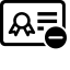 Qualification Blacklist Icon, blacklist,compliance,qualification