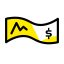 Fund Click Icon, finance,fund,graph