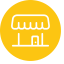 Merchant Message Icon, merchant,message,store