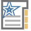 Past List Icon, list,star,past
