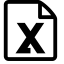 File Excel Icon, excel,file