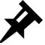 Pushpin Icon, pin,pushpin