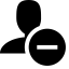 User Minus Icon, minus,user