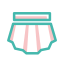 Tennis Skirt Icon, skirt,tennis skirt,clothing