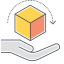 3D Model Icon, 3D model,cube,hand