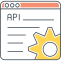 API Icon, API,code,development