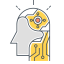 Artificial Intelligence Icon, AI,artificial intelligence,brain