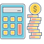 Budgeting Icon, budgeting,calculator,money