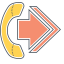 Call Forwarding Icon, arrow,call forwarding,phone