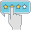 Customer Review Icon, customer,rating,review