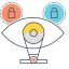 Cyber Identity Icon, cyber,identity,person