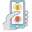 Digital Currency Payment Icon, currency,digital,payment