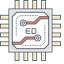 Embedded Devices Icon, chip,embedded devices,system