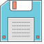Floppy Disk Icon, data storage,disk,floppy disk