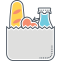 Groceries Icon, food,groceries,shopping