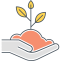 Growth Icon, growth,hand,plant